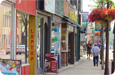 Downtown Brampton Ontario